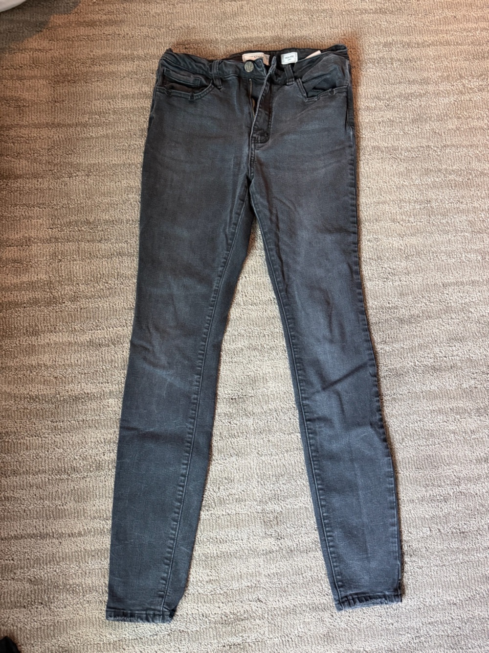 Kancan Black High Rise Skinny Jeans